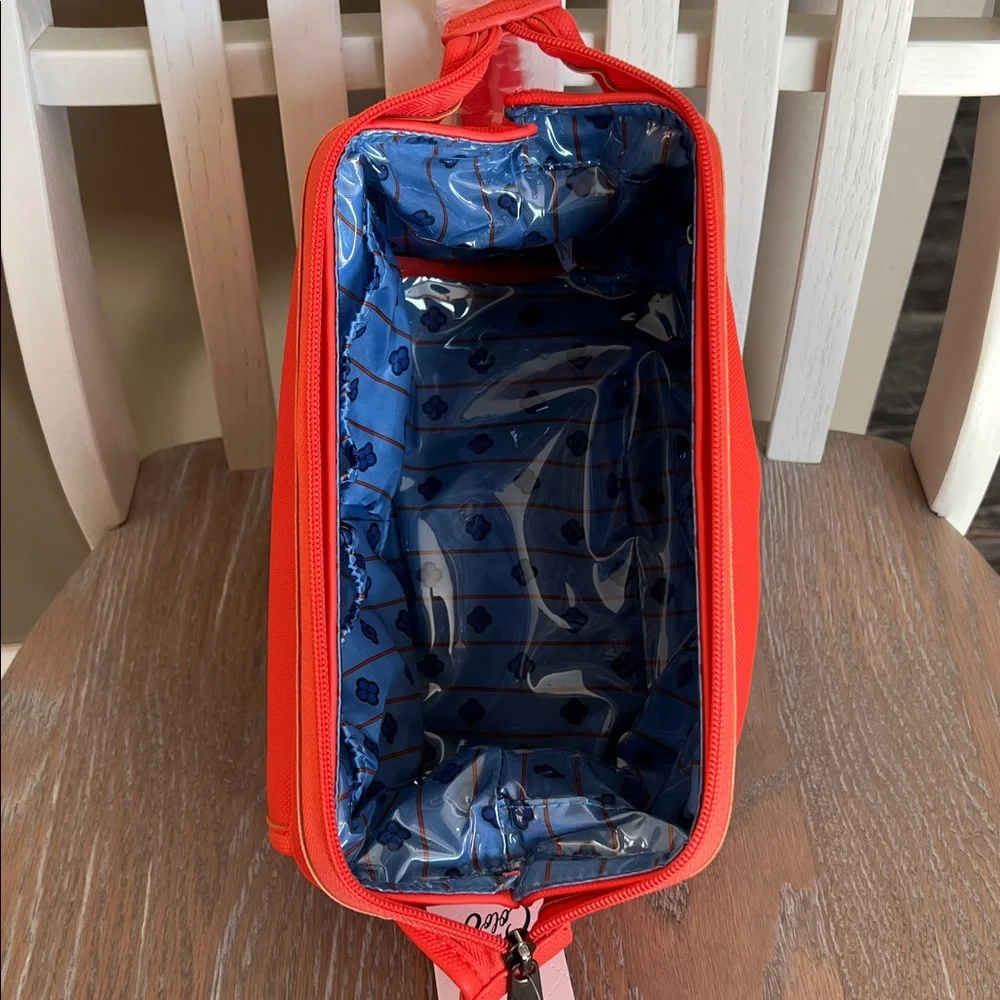 Via Travel/Toiletry Case RARE PAPAYA - Picture 8 of 10